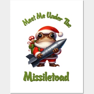 Meet Me Under The Missile Toad Illustration Posters and Art